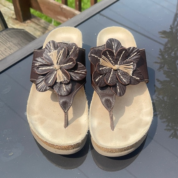 Mephisto Shoes - Mephisto Babata Leather Air Relax Sandals